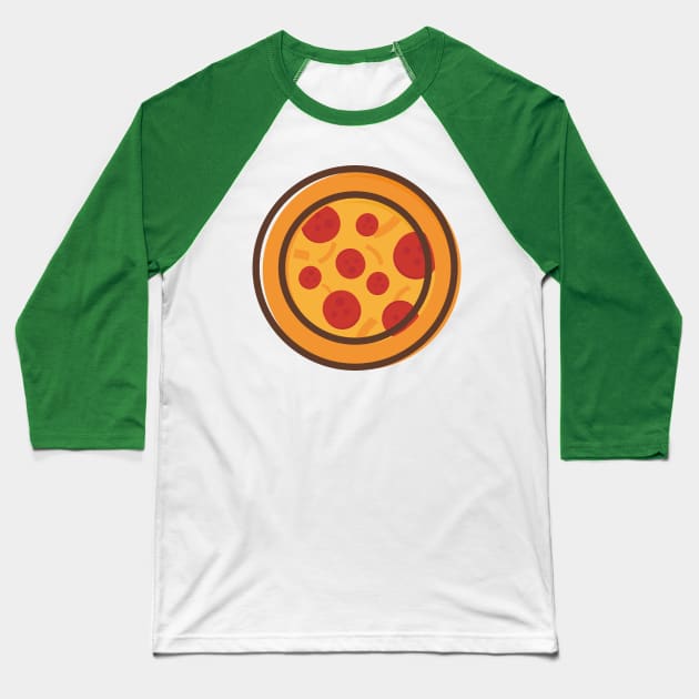 I love pizza Baseball T-Shirt by dynecreative